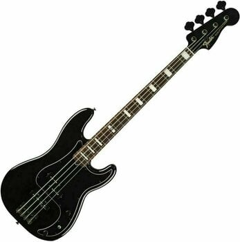 4-strängad basgitarr Fender Duff McKagan Deluxe Precision Bass RW Svart - 1