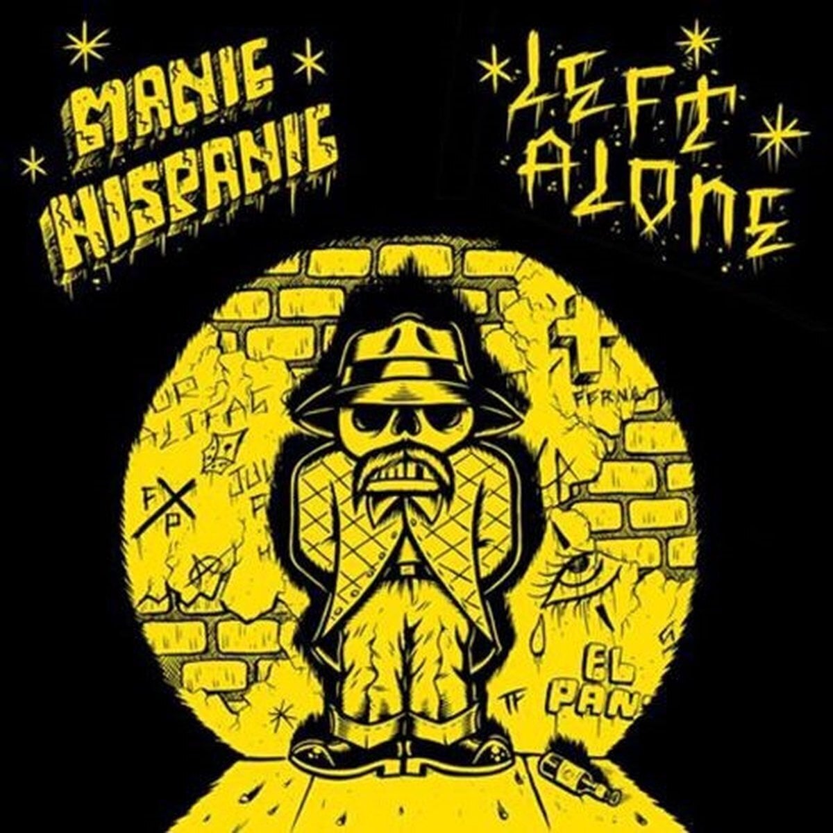 Hanglemez Manic Hispanic & Left Alone - Split (LP)