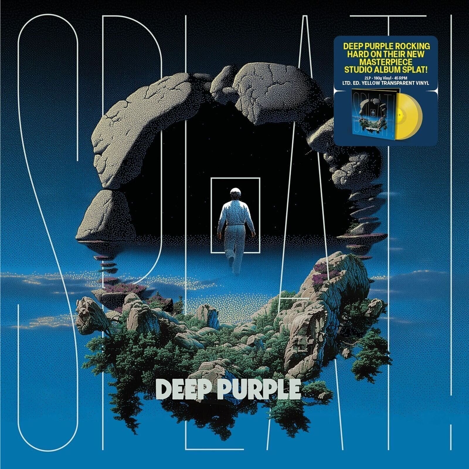 Vinylskiva Deep Purple - Splat! (Limited Edition) (Transparent Yellow Coloured) (180 g) (2 LP)