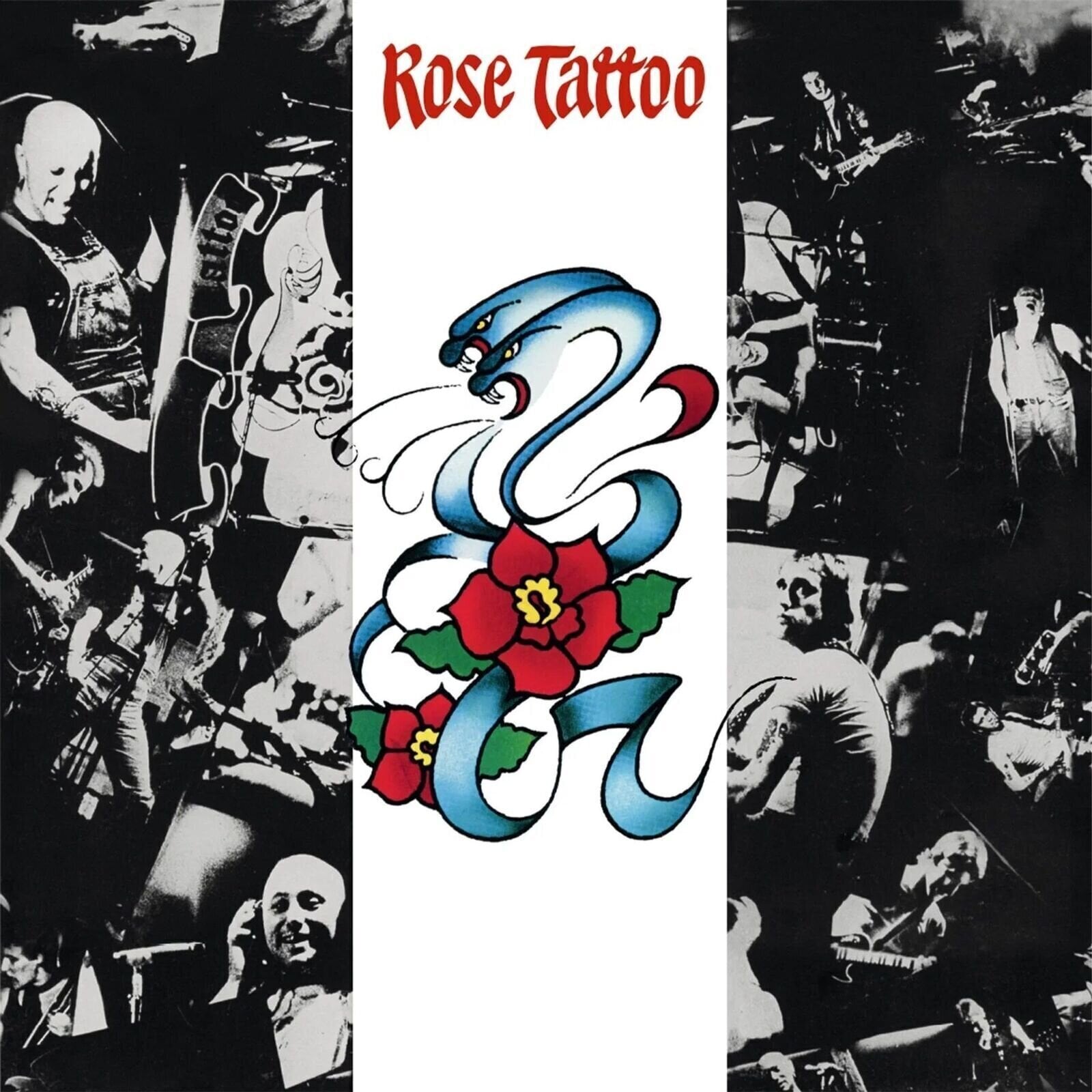 Disque vinyle Rose Tattoo - Rose Tattoo (Reissue) (Limited Edition) (White/Black Swirl Coloured) (LP)