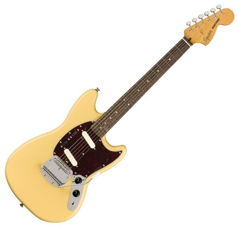 Chitară electrică Fender Squier Classic Vibe '60s Mustang IL Vintage White