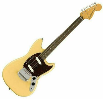 Elektriska gitarrer Fender Squier Classic Vibe '60s Mustang IL Vintage White - 1