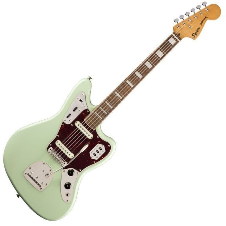 Guitarra eléctrica Fender Squier Classic Vibe '70s Jaguar IL Surf Green