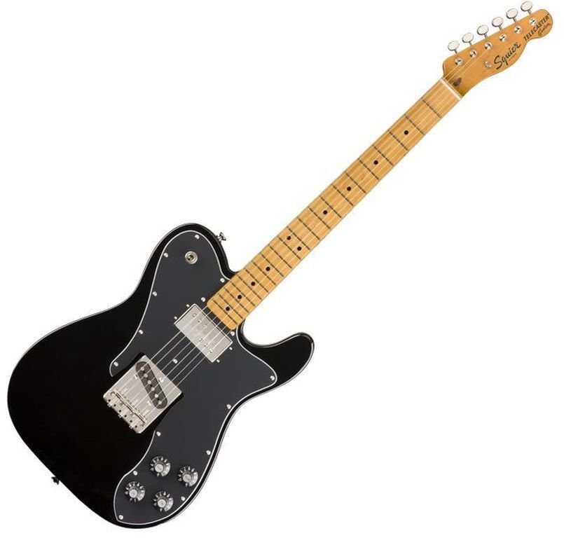 Elektrische gitaar Fender Squier Classic Vibe '70s Telecaster Custom MN Zwart