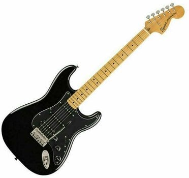 Electric guitar Fender Squier Classic Vibe '70s Stratocaster HSS MN Black - 1