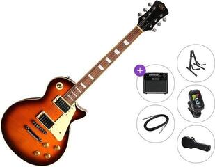 Guitarra eléctrica SX EF3D Premium SET Desert Sunburst Guitarra eléctrica