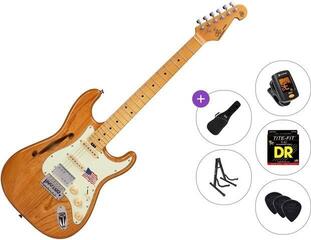 Electric guitar SX SEA1PH Standard SET Vintage Natural Electric guitar