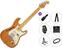 E-Gitarre SX SEA1PH Premium SET Vintage Natural E-Gitarre