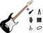 Electric guitar Ibanez GRX40-BKN Premium SET Black Night Electric guitar