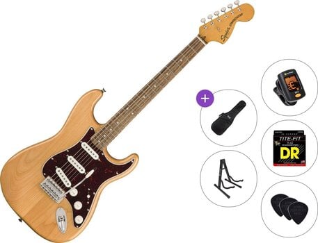 Elektrinė gitara Fender Squier Classic Vibe '70s Stratocaster IL Standard SET Natural Elektrinė gitara - 1