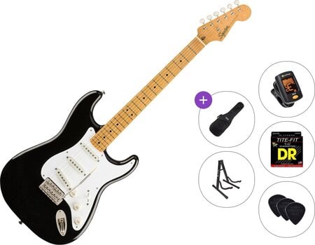 Chitarra Elettrica Fender Squier Classic Vibe 50s Stratocaster MN Standard SET Black Chitarra Elettrica - 1