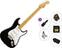 Chitarra Elettrica Fender Squier Classic Vibe 50s Stratocaster MN Standard SET Black Chitarra Elettrica