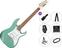 Electric guitar Ibanez GRX40-MGN Premium SET Metallic Light Green Electric guitar