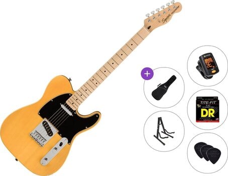 Elektrisk guitar Fender Squier Affinity Series Telecaster MN BPG Standard SET Butterscotch Blonde Elektrisk guitar - 1