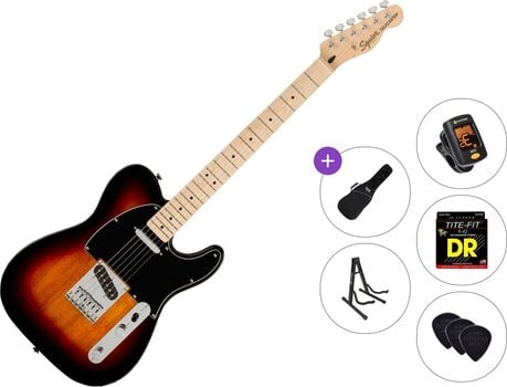 Guitarra elétrica Fender Squier Affinity Series Telecaster MN BPG Standard SET 3-Color Sunburst Guitarra elétrica - 1