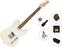 Elektromos gitár Fender Squier Affinity Series Telecaster LRL WPG Standard SET Olympic White Elektromos gitár