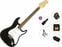 Guitarra eléctrica Vintage V6BB Standard SET Boulevard Black Guitarra eléctrica