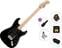 E-Gitarre Fender Squier Sonic Stratocaster HSS MN Standard SET Black E-Gitarre
