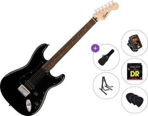 Guitarra eléctrica Fender Squier Sonic Stratocaster HT H LRL Standard SET Black Guitarra eléctrica