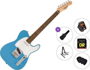 Elektrická gitara Fender Squier Sonic Telecaster LRL Standard SET California Blue Elektrická gitara