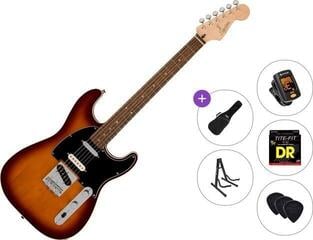 Električna kitara Fender Squier Paranormal Custom Nashville Stratocaster Standard SET Chocolate 2-Color Sunburst Električna kitara
