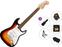 Elektrická gitara Fender Squier Affinity Series Stratocaster Junior HSS LRL Standard SET 3-Color Sunburst Elektrická gitara