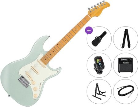 Elektrická gitara Sire Larry Carlton S5 Premium SET Surf Green Metallic Elektrická gitara - 1