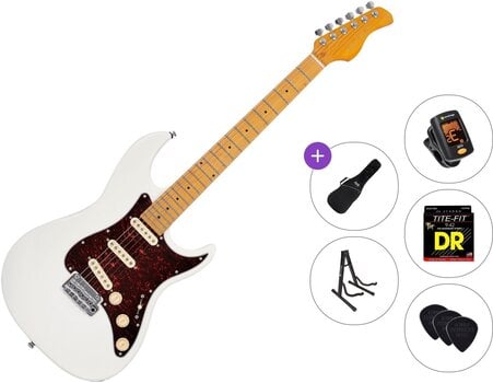 Sähkökitara Sire Larry Carlton S5 Standard SET Olympic White Sähkökitara - 1