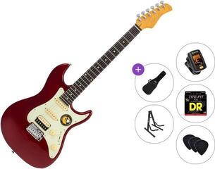 Електрическа китара Sire Larry Carlton S3 HSS New Gen Standard SET Candy Apple Red Електрическа китара