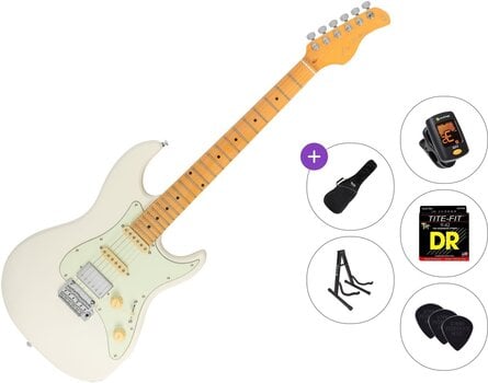 Elektrische gitaar Sire Larry Carlton S5 HSS Standard SET Olympic White Elektrische gitaar - 1
