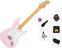 Electric guitar Fender Squier Classic Vibe '50s Stratocaster HT MN Standard SET Shell Pink Electric guitar