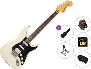 Elektrická gitara Fender Squier Classic Vibe '70s Stratocaster HT HSS LRL Standard SET Olympic White Elektrická gitara