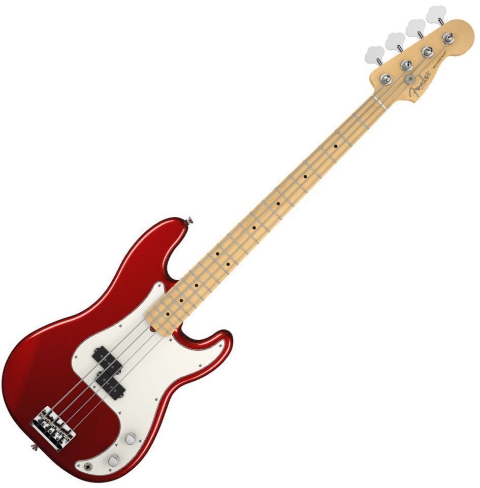 Bas electric Fender American Standard Precision Bass MN Mystic Red