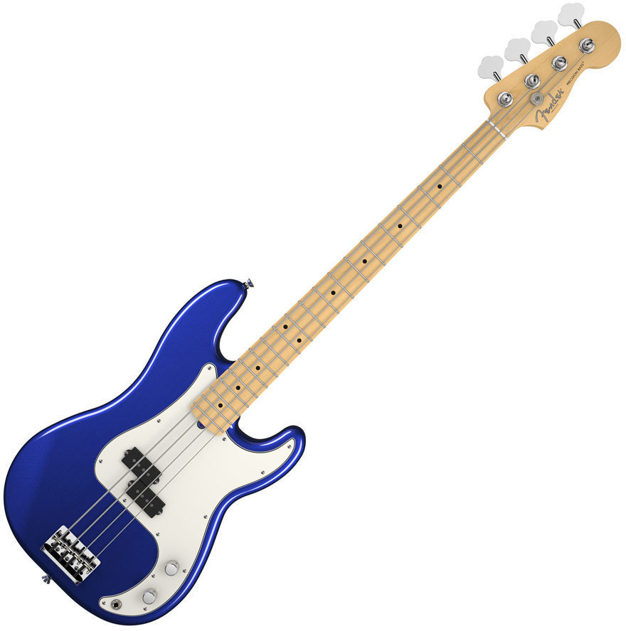 Basse électrique Fender American Standard Precision Bass MN Mystic Blue