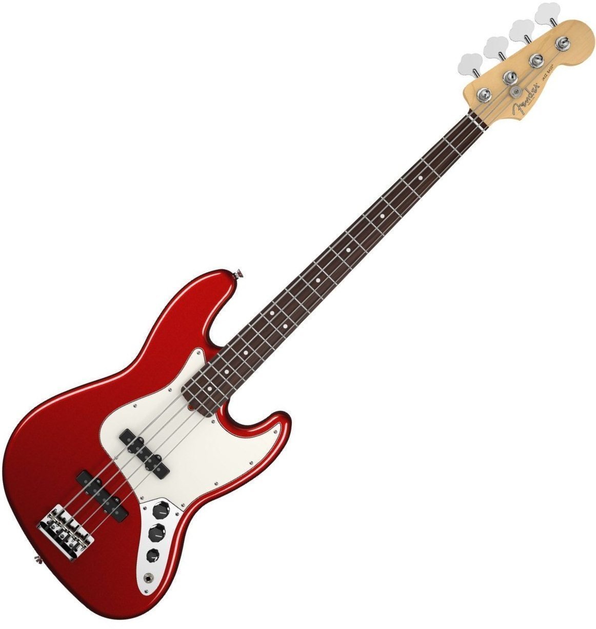4-kielinen bassokitara Fender American Standard Jazz Bass Rosewood Fingerboard Mystic Red