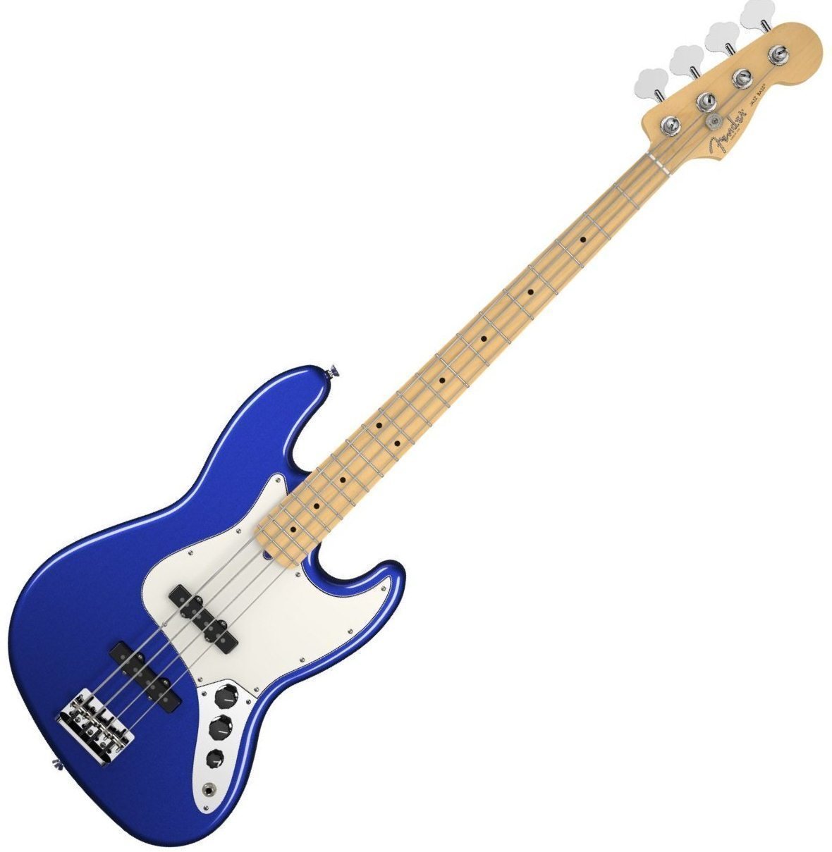 Elektrická baskytara Fender American Standard Jazz Bass Maple Fingerboard Mystic Blue