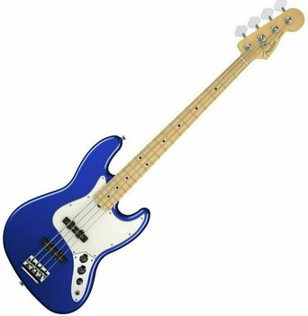 Basse électrique Fender American Standard Jazz Bass Maple Fingerboard Mystic Blue - 1
