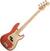 4-kielinen bassokitara Fender Road Worn 50s Precision Bass Fiesta Red