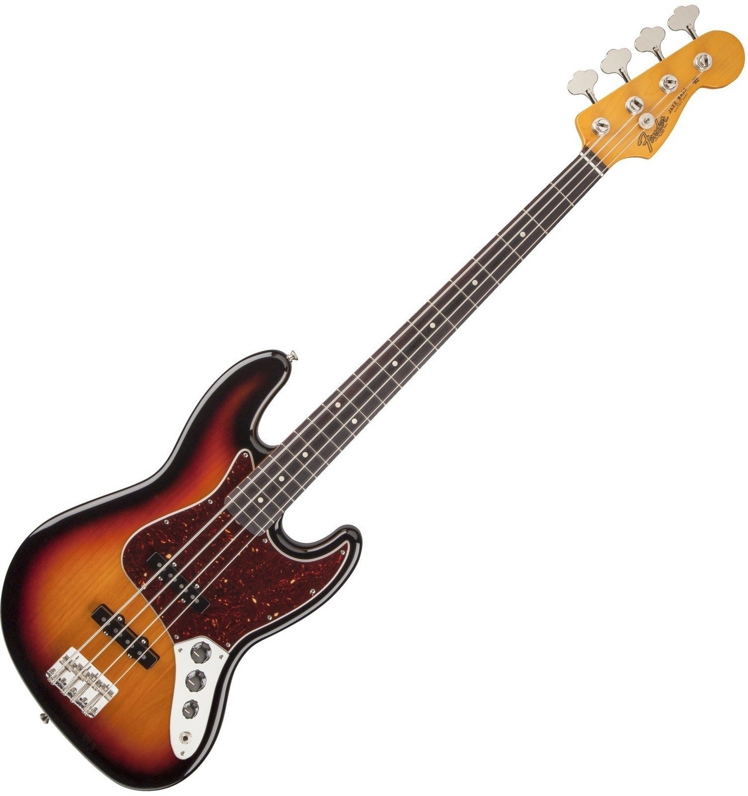 Elektrische basgitaar Fender 60s Jazz Bass Lacquer 3 Color Sunburst