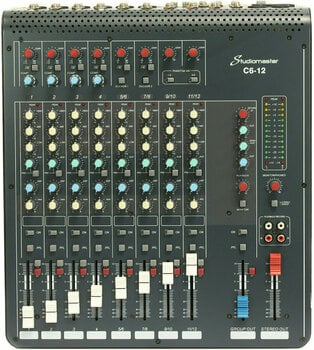 Analógový mixpult Studiomaster C6-12 - 1