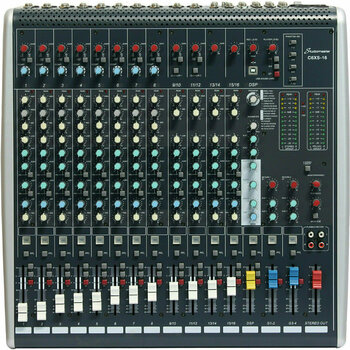 Analógový mixpult Studiomaster C6XS-16 - 1