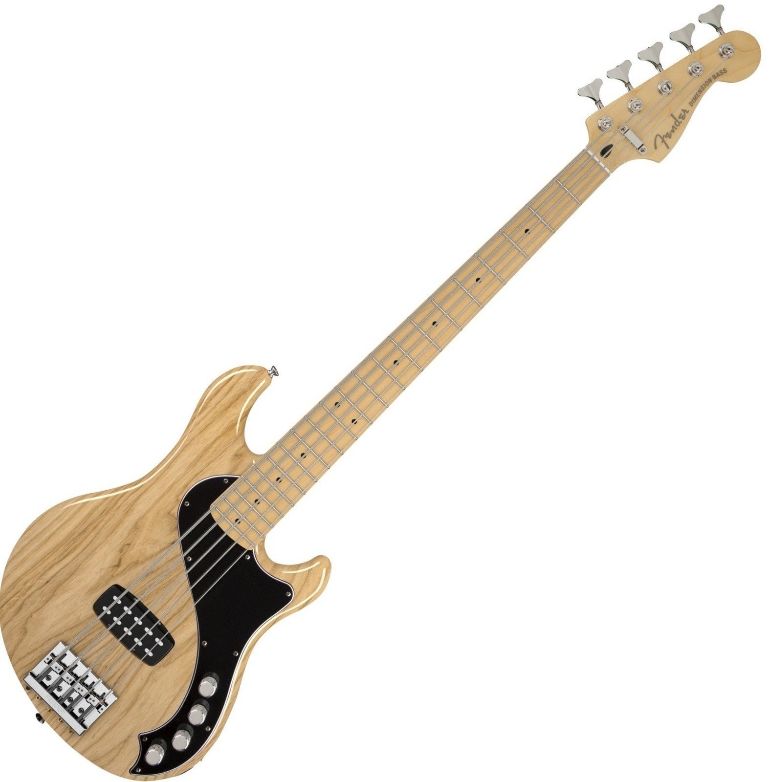 5-string Bassguitar Fender Deluxe Dimension Bass V 5 string Natural