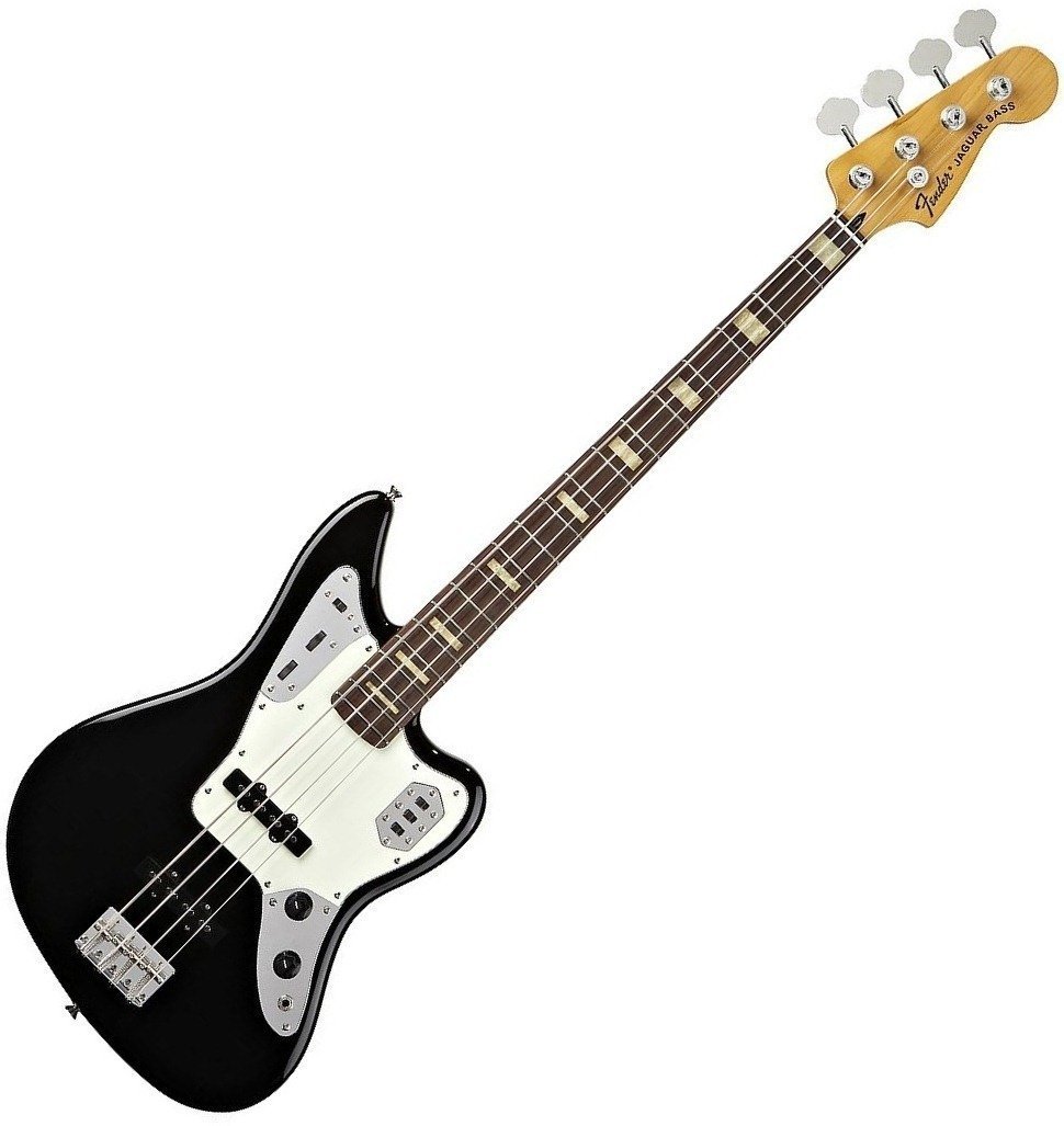 Електрическа бас китара Fender Deluxe Jaguar Bass Black