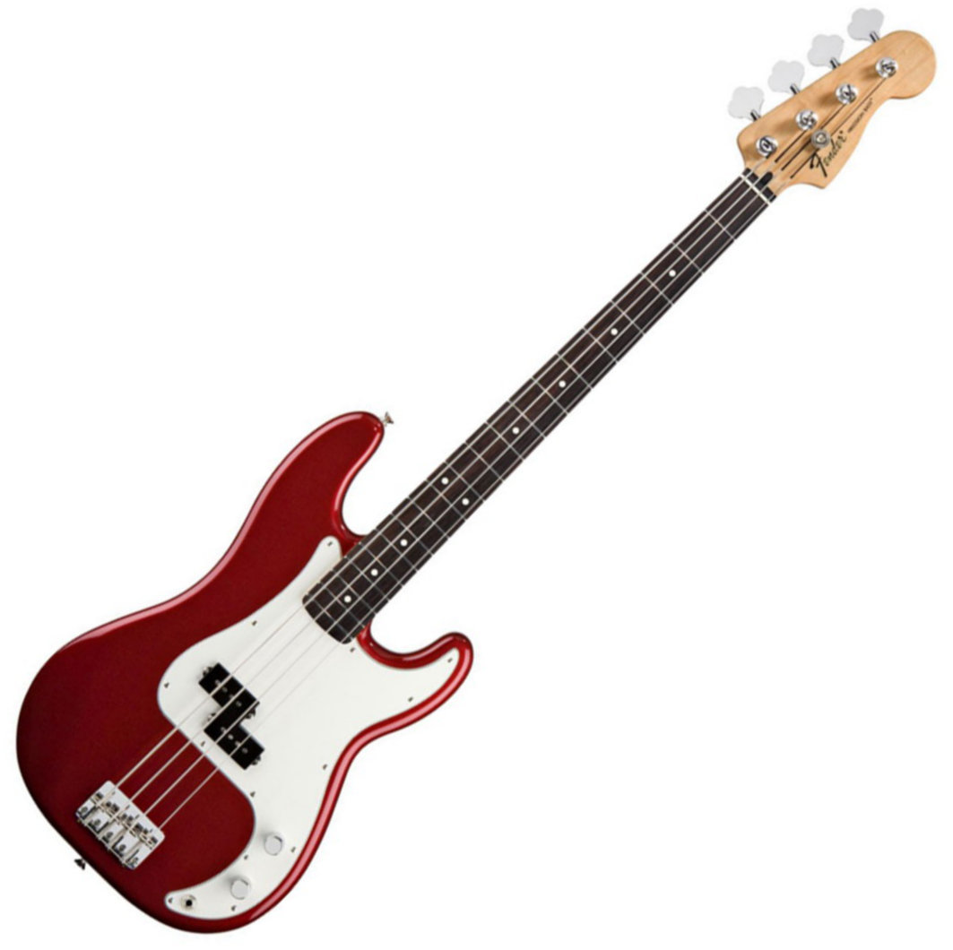 Elektrická baskytara Fender Standard Precision Bass RW Candy Apple Red