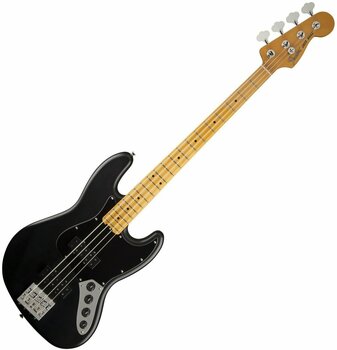 4-string Bassguitar Fender Modern Player Jazz Bass Satin Black - 1