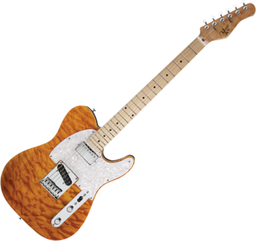 Elektrische gitaar Michael Kelly 1957 Amber Trans - 1