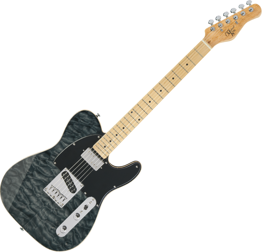 Elektrische gitaar Michael Kelly 1957 Black Wash