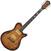 Semi-Acoustic Guitar Michael Kelly Hybrid Special Spalted B Spalted Burst