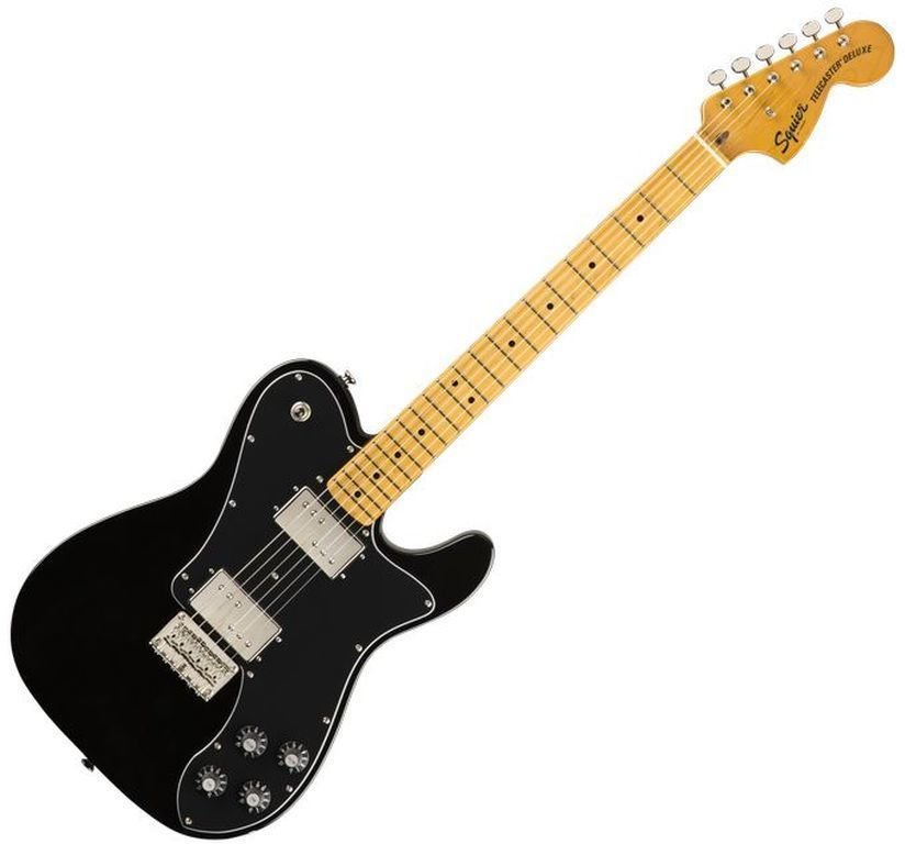 Electric guitar Fender Squier Classic Vibe '70s Telecaster Deluxe MN Black