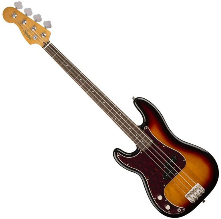 Електрическа бас китара Fender Squier Classic Vibe '60s Precision Bass LH IL 3-Tone Sunburst